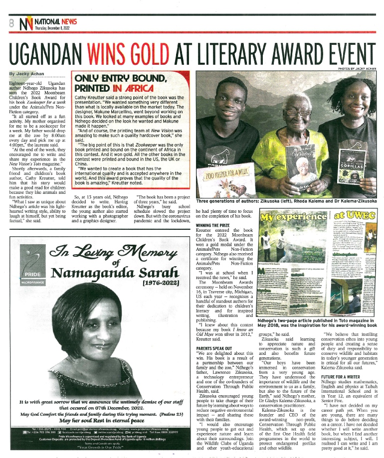 Zoo Book Article Dec 8 2022 New Vision.jpg